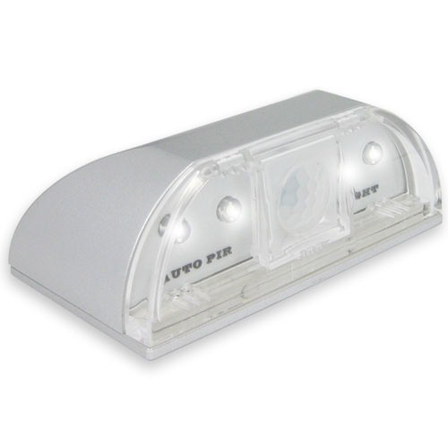 Auto PIR Sensor Infrared Wireless IR Motion Detector 4 LED Keyhole Light lamp