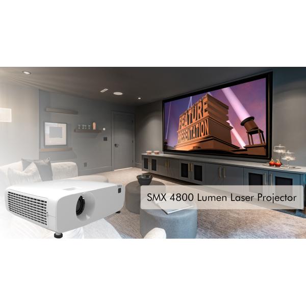 4800 Lumens 3LCD Laser Projector For Large Venue Events Simulation