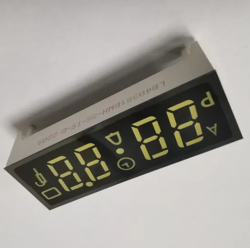 Customized Ultra White 7 Segment LED Display 4 Digit Common Anode For Digital Oven Timer Control