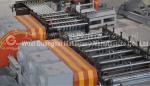 Helical steel culvert pipe roll forming machine