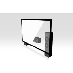 Custom made Fixed Frame Screen / Curved Projection Screen Wall Mount