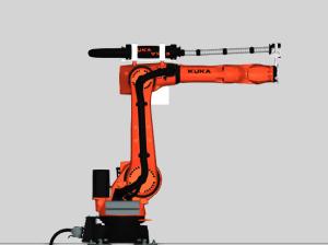 Buy cheap Custom Robot Pipeline Package Design Industrial Robotic Arm KR70 R2100 product
