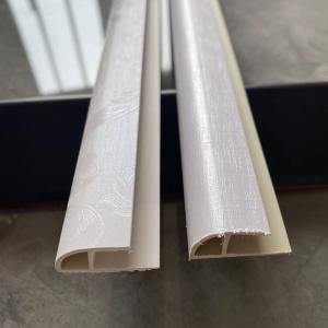 Buy cheap 15mm Skirting SPC Water Resistant Skirting Board UV coating product