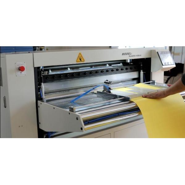 55mm Air Filter Making Machine Full Auto Fold 1250mm Knife Paper Pleating
