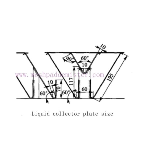 Under Random Packed Column Internals Liquid Collector