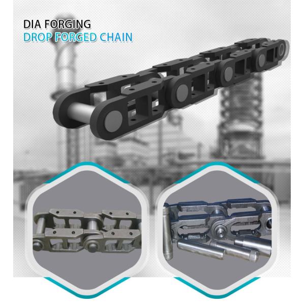 Coal Mine Forged Heavy Duty Caterpillar Chain 800mm To 3000mm Width