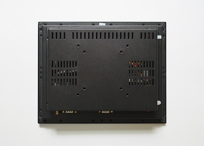 Front Bezel Capacitive Embedded Touch Panel PC / Fanless Industrial Computer