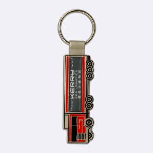 China Anti Erosion Customized Metal Keychain  Key Tags Nickel Plated For Car on sale