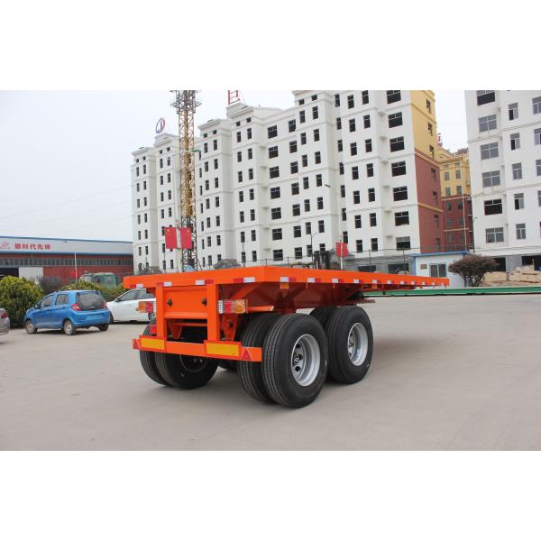 3 Axles Extendable Flatbed Container Semi Trailer for 40ft to 45ft OE NO. Extendable