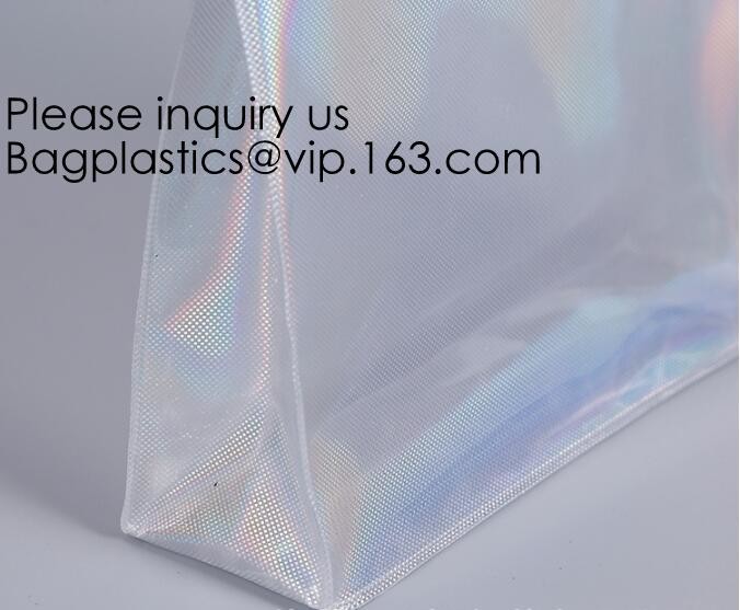 Recyclable Stand-Up Clear Plastic Cosmetic Promotion Packing Bag,Reusable Wet Wipe Eva Stand Up Pouch Bag, bagease, bag