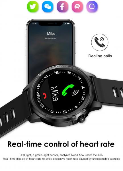 PPG HRV SPO2 Sleep Monitor NRF52832 ECG Smart Watches