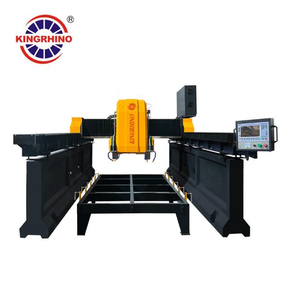15kw 400-600mm Blade Automatic CNC Bridge Cutter Milling Machine For Granite