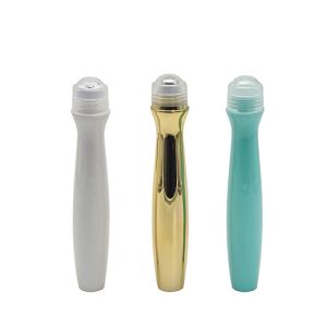 Buy cheap Pearl White Plastic Deodorant 15ml Empty Roll On Bottles product