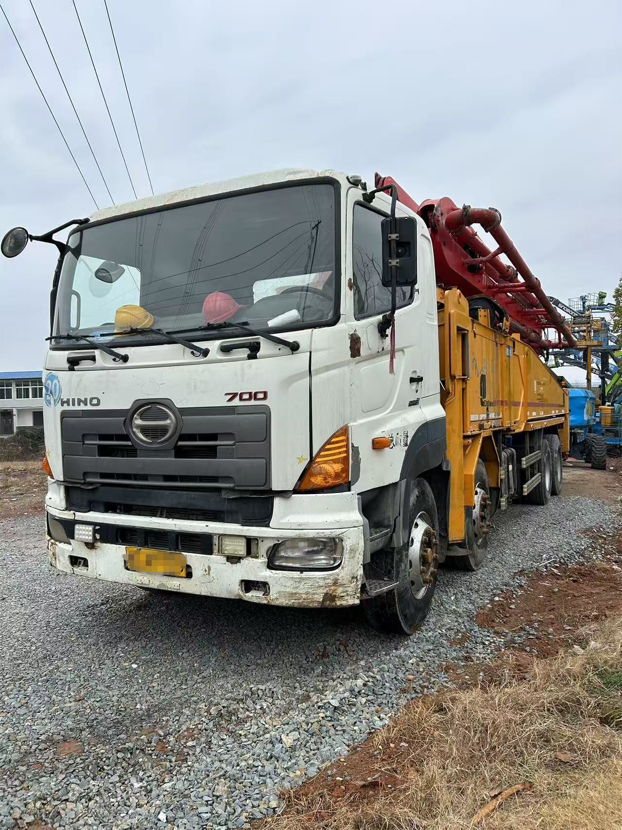 Buy cheap 2012 Putzmeister Used Concrete Pump Truck 49m With HINO Chassis product