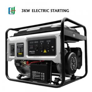 China 3kw Gasoline Portable Generators for Farm and Camping AC Single Phase Output Versatile on sale
