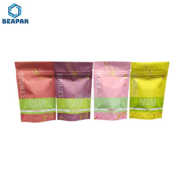 k Heat Seal Digital Printed Stand Up Pouches