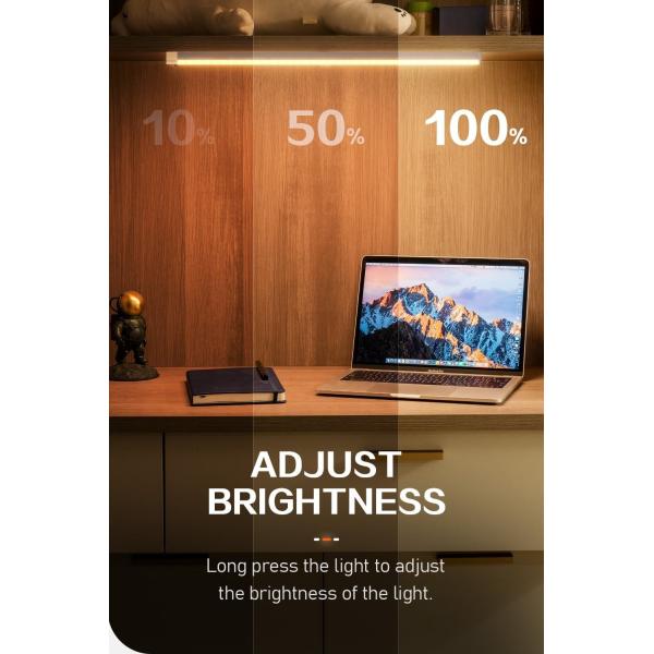 Stick On Wireless LED Lights Cabinet Interiors Wardrobe Motion Sensor Closet Light