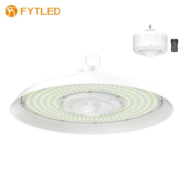 White UL Listed Round LED High Bay Lights , UFO LED High Bay Light 240W