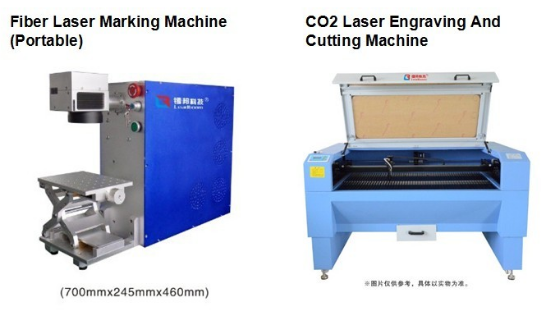 Low Operation Cost Fiber Laser Cutting Machine With 100 × 100mm Cutting Area