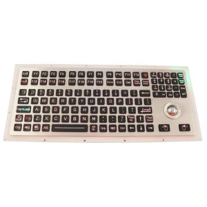 Buy cheap Backlit Industrial Ruggedized Keyboard IP67 116 Keys With Numeric Keypad product