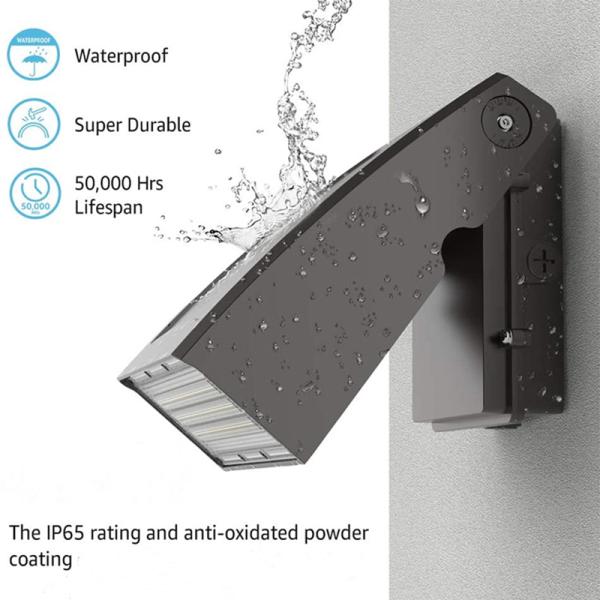 Full Cut-off LED Wall Pack Light 40W 80W 120W for Perimeters Walkways Doorways