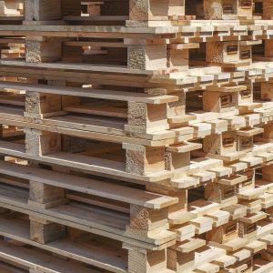 Buy cheap Free Fumigation Ht Wood Pallet Heavy Duty 4 Way Block Pallet product
