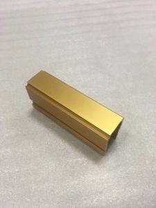 Buy cheap Gold Shine Anodized Aluminum Profile use for Tool Cabinet Exporting to Europe product