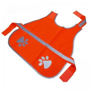 China Nylon Reflective Pet Vest Dog Hi Vis Vest With Velcro Closure For Small Dogs on sale