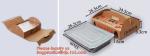 Rectangular shape excellent quality Aluminium Material food grade disposable