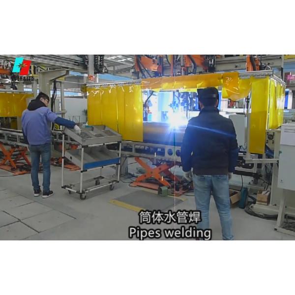 380V Solar Water Heater Tank Welding Equipment For Manufacturing Plant