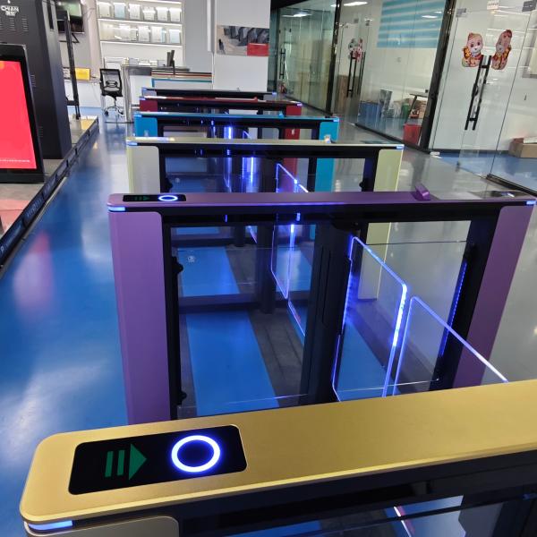 Pedestrian Security Speed Gate Turnstile Of Access Control For Supermarket Football Stadium