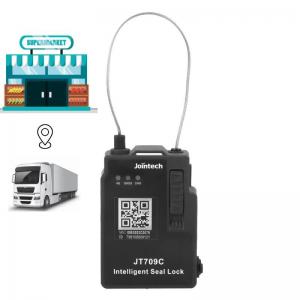 Buy cheap 4G Cargo Container Lock Tracking Theft Alarm Supermarket Transportation City Distribution product