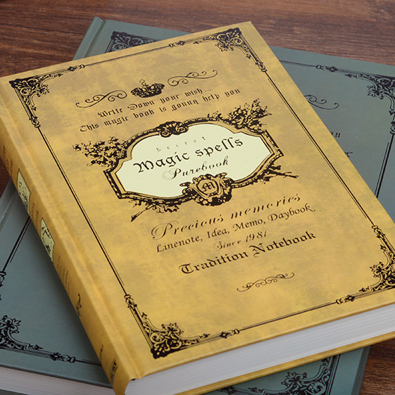 Medium Size Hardcover Unlined Journal , A5 Hardcover Notebook 5.8 X 8.3 Inch