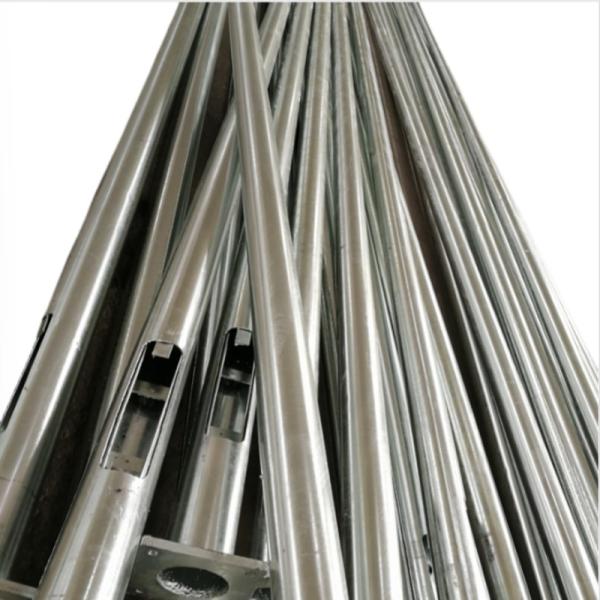 15ft 20ft 25ft 30ft 35ft Hot Dip Galvanized Round Steel Lighting Poles