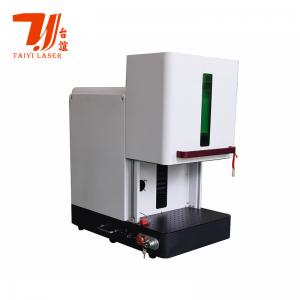 China Enclosed Raycus IPG JPT Mopa Fiber Laser Marking Machine on sale