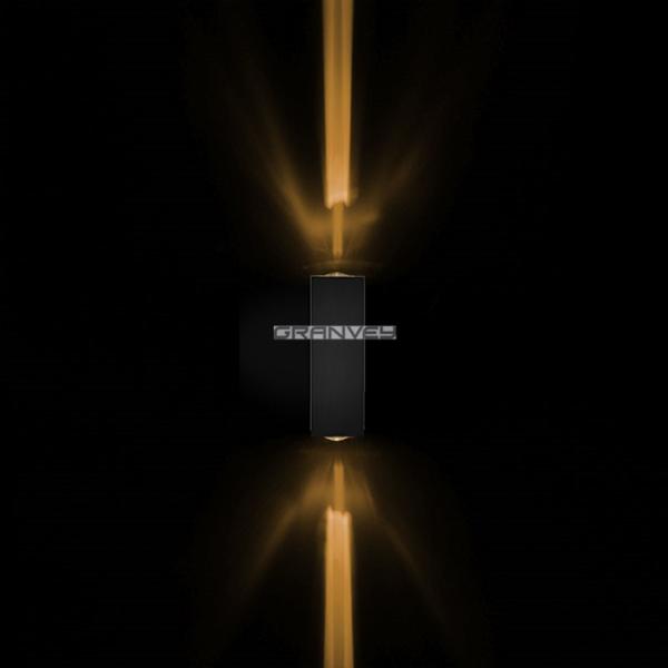 Rectangle Narrow Beam Angle 6W LED Wall Light With Cree LED Chips