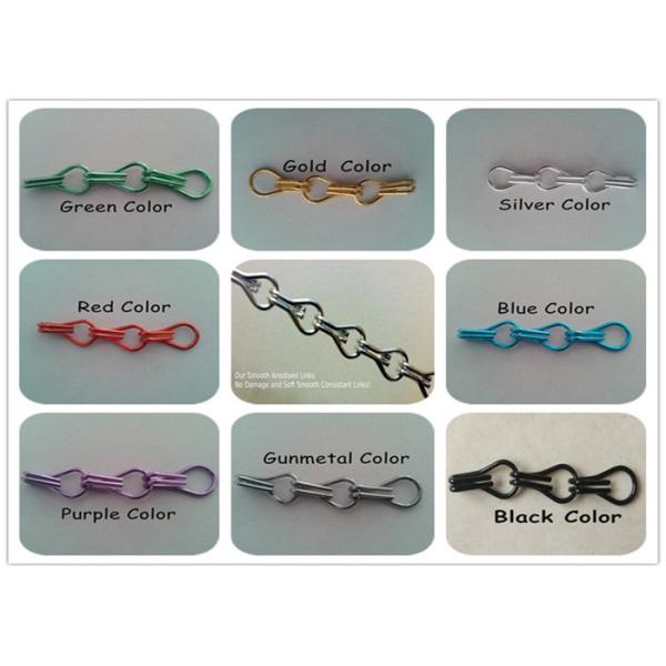 Hanging Door Aluminium Chain Fly Screen 2.0mm Metal Chain Link Curtain