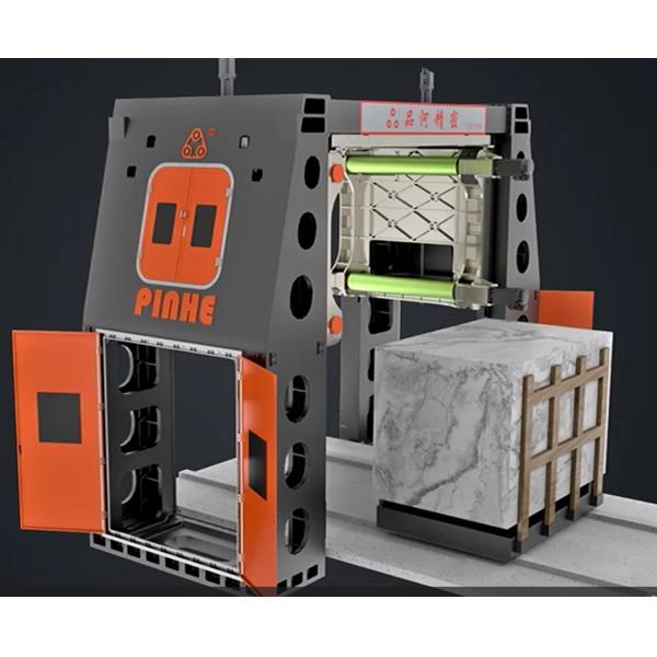 Premium Multi Wire Saw Machine For Marble Slab Cutting Ultra Thin 0.4mm 0.5mm 0.6mm Wire