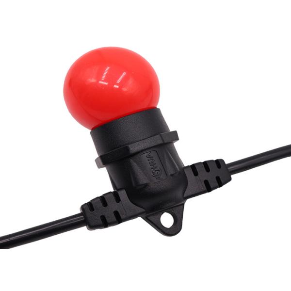 PVC Sheath IP44 2 Pins 500mm Waterproof Cable Wire