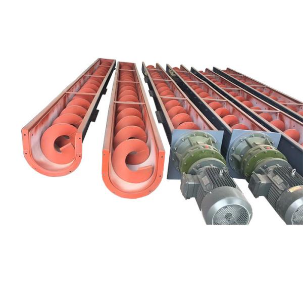 U Shape Viscous Material Use Sludge Screw Conveyor WLS Type