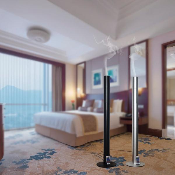 Concise Column 38dba 5W 120ml Scent Oil Diffuser For Hotel