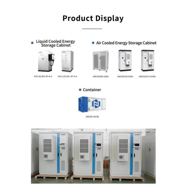 All-in-One 50KW/200KWh BESS Solar Energy Storage System Off-Grid Liquid Cooling Lithium Ion Battery ESS
