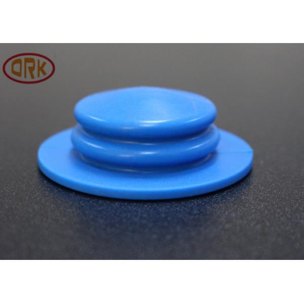 Blue Fuel Resistant NBR Custom Rubber Diaphragm 70 For Pump Sealing