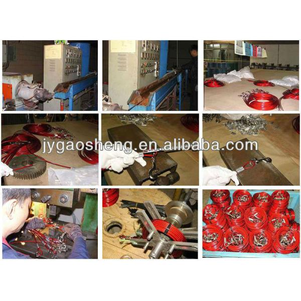 Eco-Friendly Retractable Dog Tie Out Cable with 4.41 KN Breaking Strength and Customizable Length