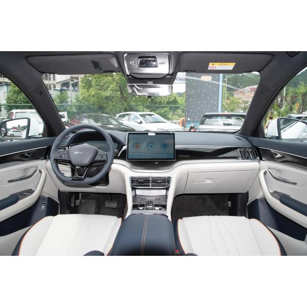 Affordable White BYD Song Plus Ev Flagship 2024 520KM 605KM Version Electric Cars