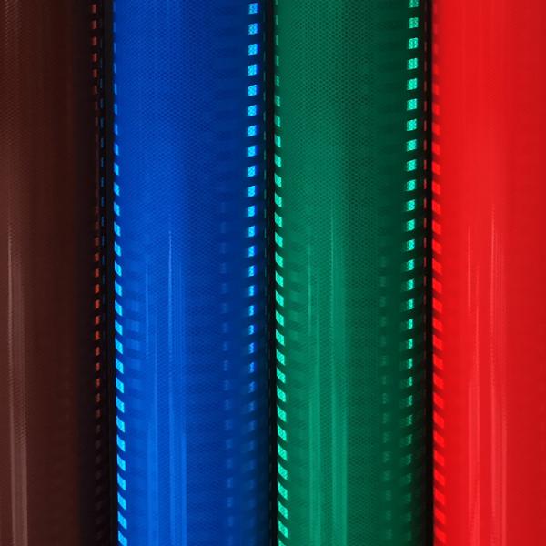 Green Permanent Reflective Acrylic Sheet Vinyl For Road Safety