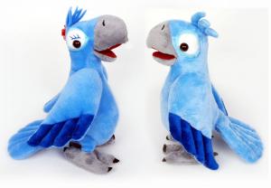 China Rio 2 Blue Boy Jewel Stuffed Cartoon Plush Toys For Promotion and Gifts on sale
