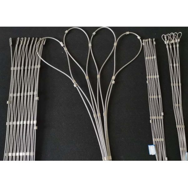 Factory Sale 304 Stainless Steel Wire Rope Mesh Woven Stainless Steel Rope Mesh For Zoo Mesh