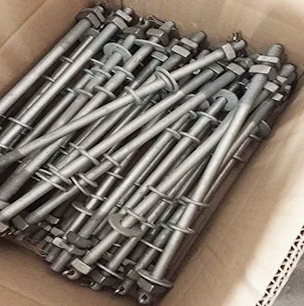 spool bolt(3) ANSI C135.31 Single Upset Spool Bolt 5/8'' x 12'' for poleline Hardware