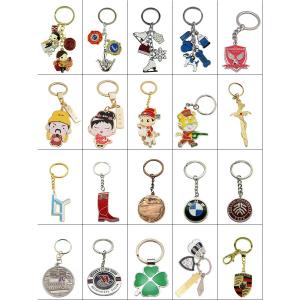 Buy cheap Animal Sandblast Custom Logo Keychains 1.25inch - 2inch Personalized Keychains Bulk product